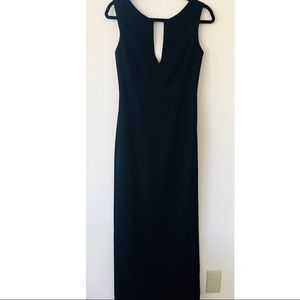 Tahari Black Gown
